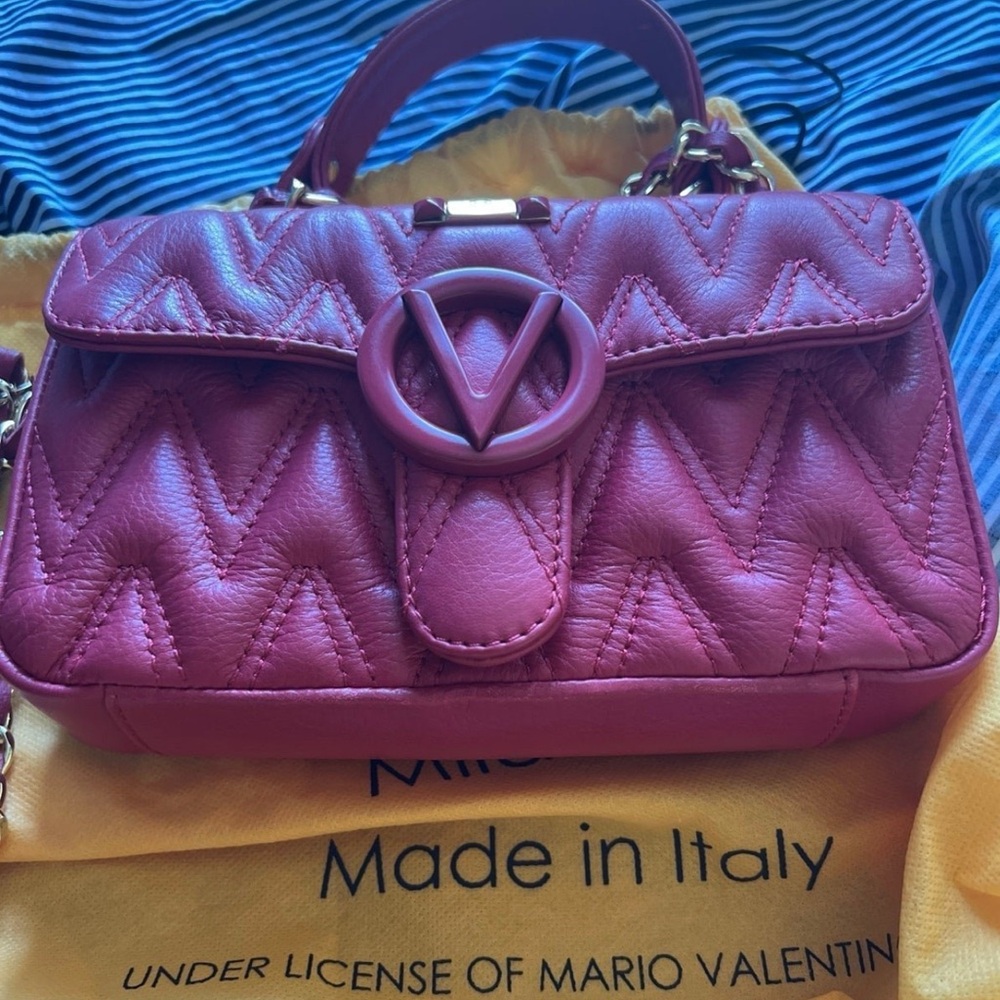 Mario Valentino red  Shoulder Bag